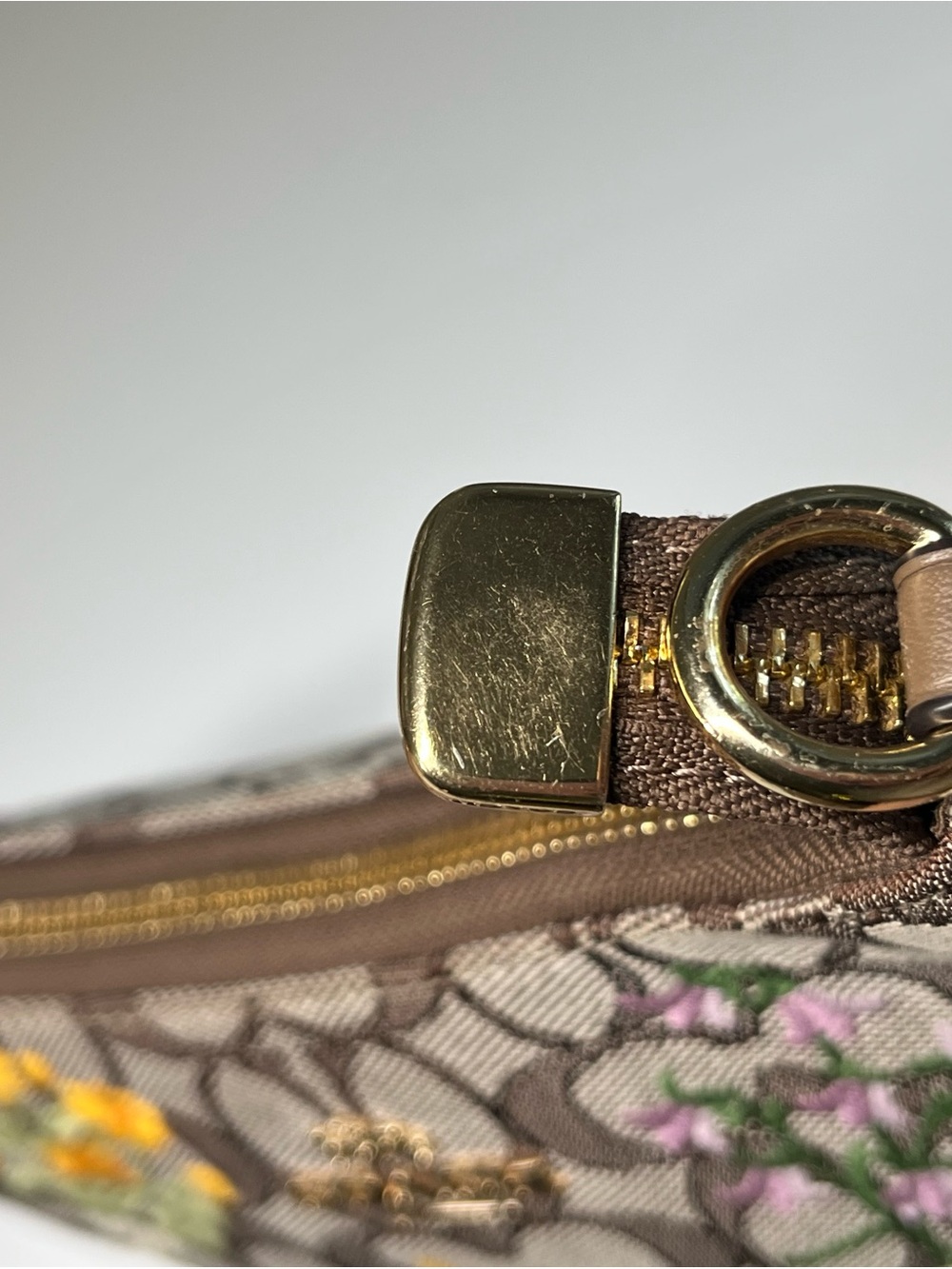 Coach teri shoulder bag with floral embroidery - Picture 10 of 11